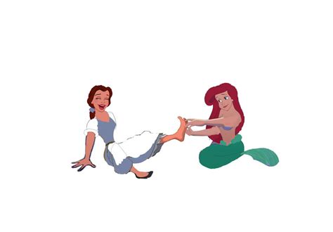 ariel tickled